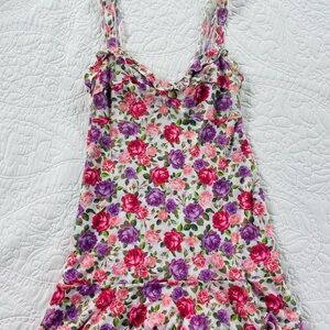 NWT🎉RESA MISSY FLORAL MINI DRESS🩷💜